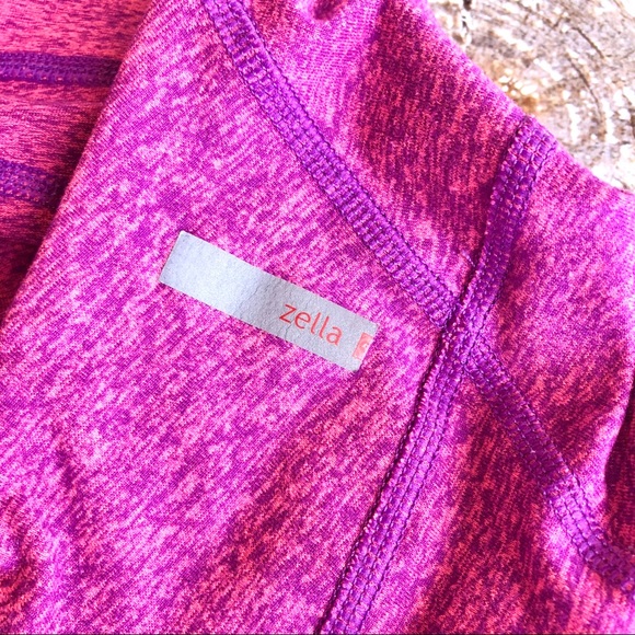 Zella “Live In” Slim Fit Capri - Pink Marled - L - Picture 6 of 8